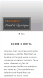Mobile Screenshot of hotelpelicano.com.br